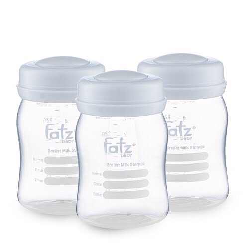 Bộ 3 bình trữ sữa Fatzbaby