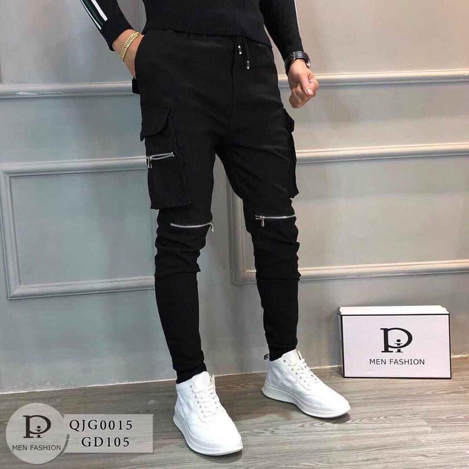 [HCM]Quần Jogger Nam Vải Kaki Cao Cấp Co Giãn Phong Cách Hàn Quốc Chất Vải Tốt Không Xù Không Phai Kiểu Dáng Trẻ Trung Lịch Lãm Mẫu Mới Hót 2020 DG SHOP MS781