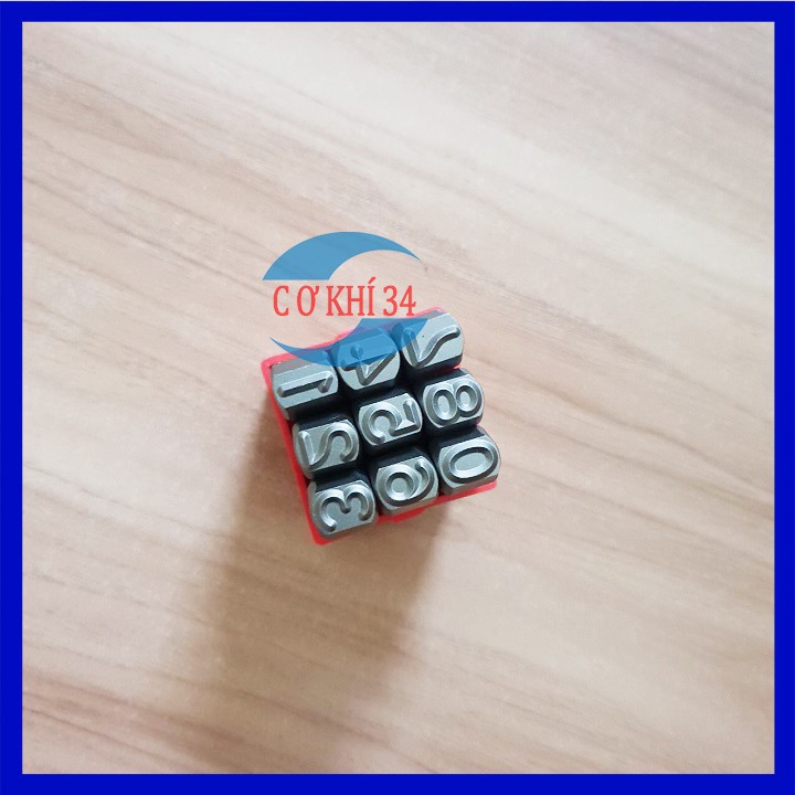 Bộ đóng số đục số 10mm - XUÔI