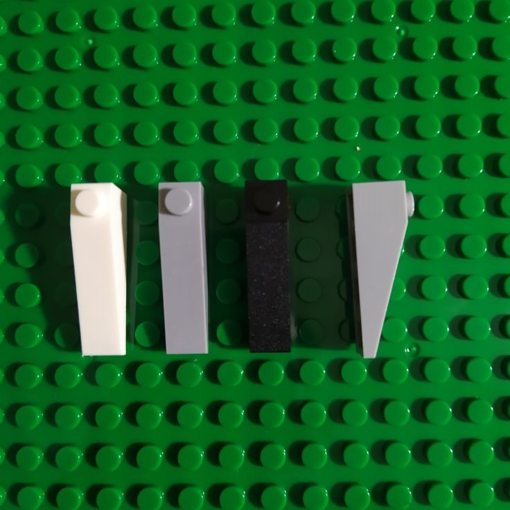 Combo 5 gạch dốc vát 1x4 no.956 - phụ kiện moc
