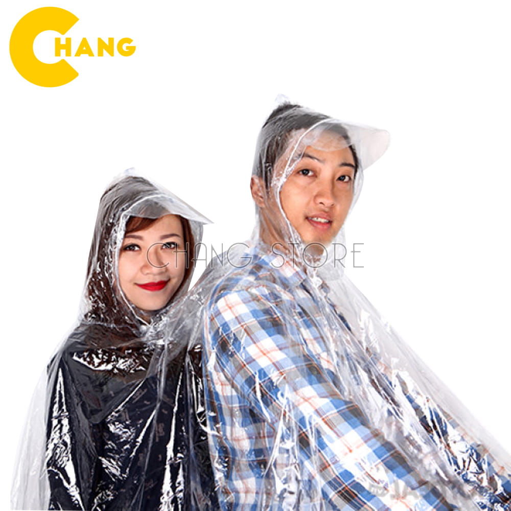 Áo mưa trong suốt có 2 loại 1 đầu và 2 đầu cho bạn tha hồ lựa chọn , chất liệu dày dặn , chống thấm