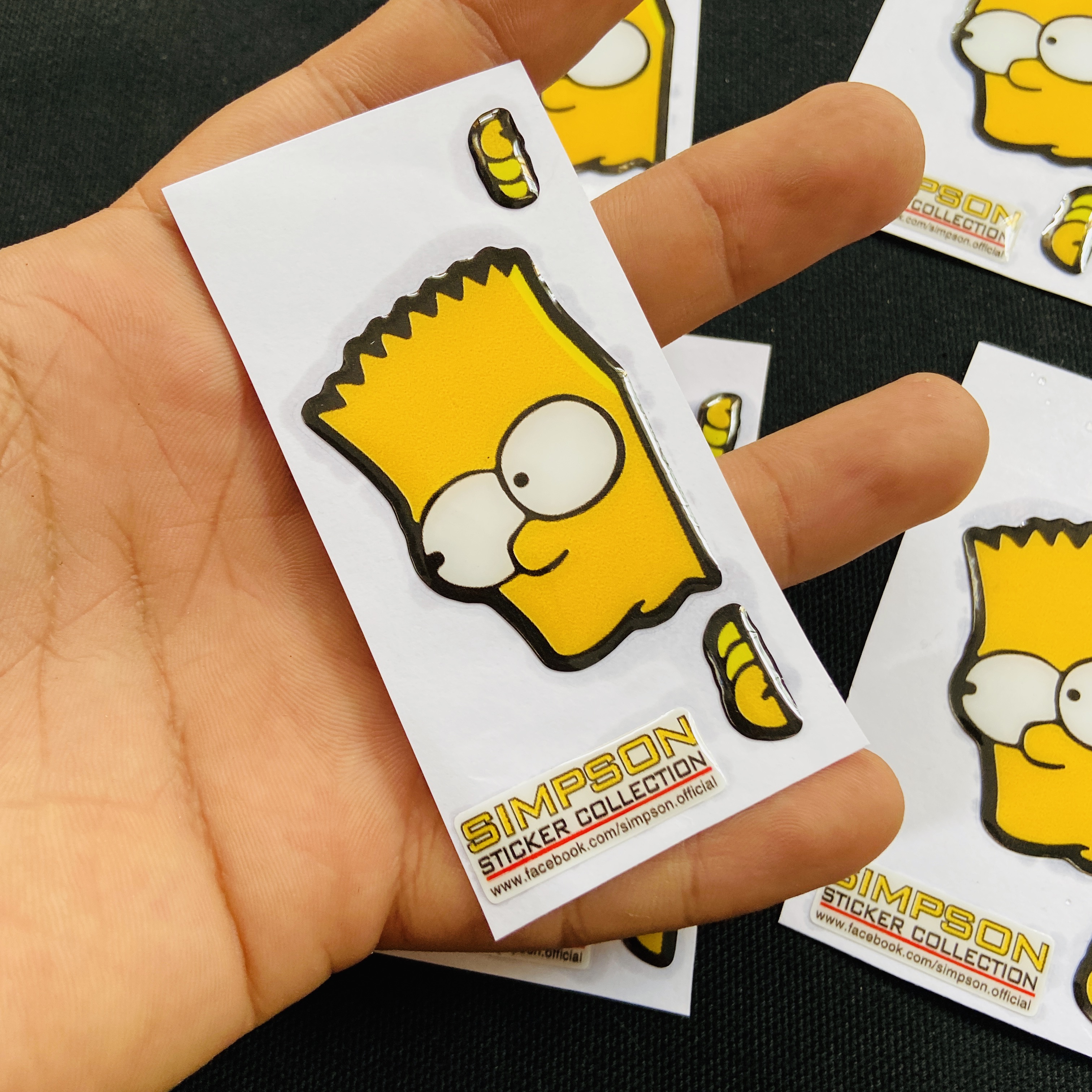 [SIMPSON HÀI HƯỚC] Tem hoạt hình trang trí dán xe máy, ốp lưng điện thoại, nón bảo hiểm kiểu SIMPSON siêu bá đạo