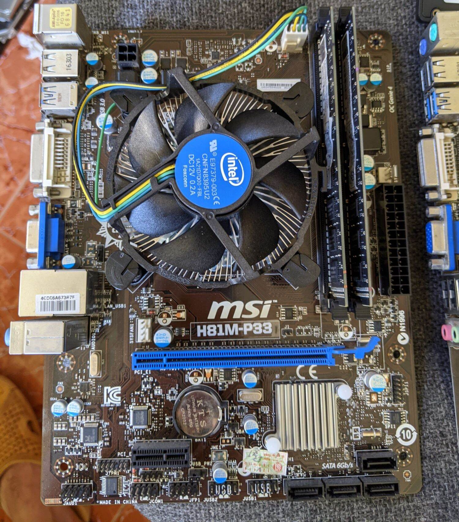 Combo main H81+ i3 4150+ 8Gb bóc case thanh lý văn phòng giá tốt nhất