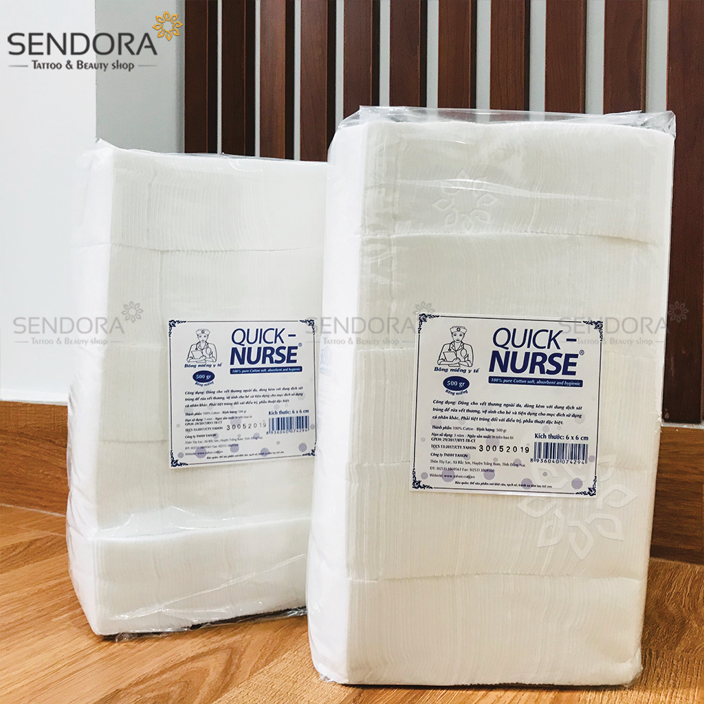 [HCM]Bông y tế cắt sẵn bịch 0.5kg
