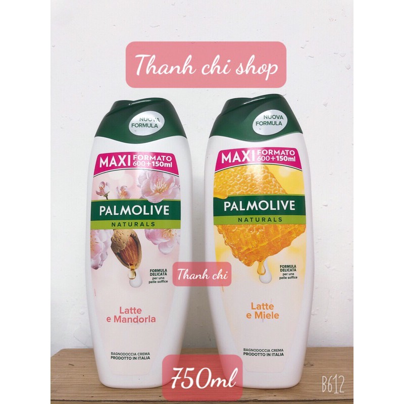 (750ml) sữa tăm palmolive mật ong ( Đức)