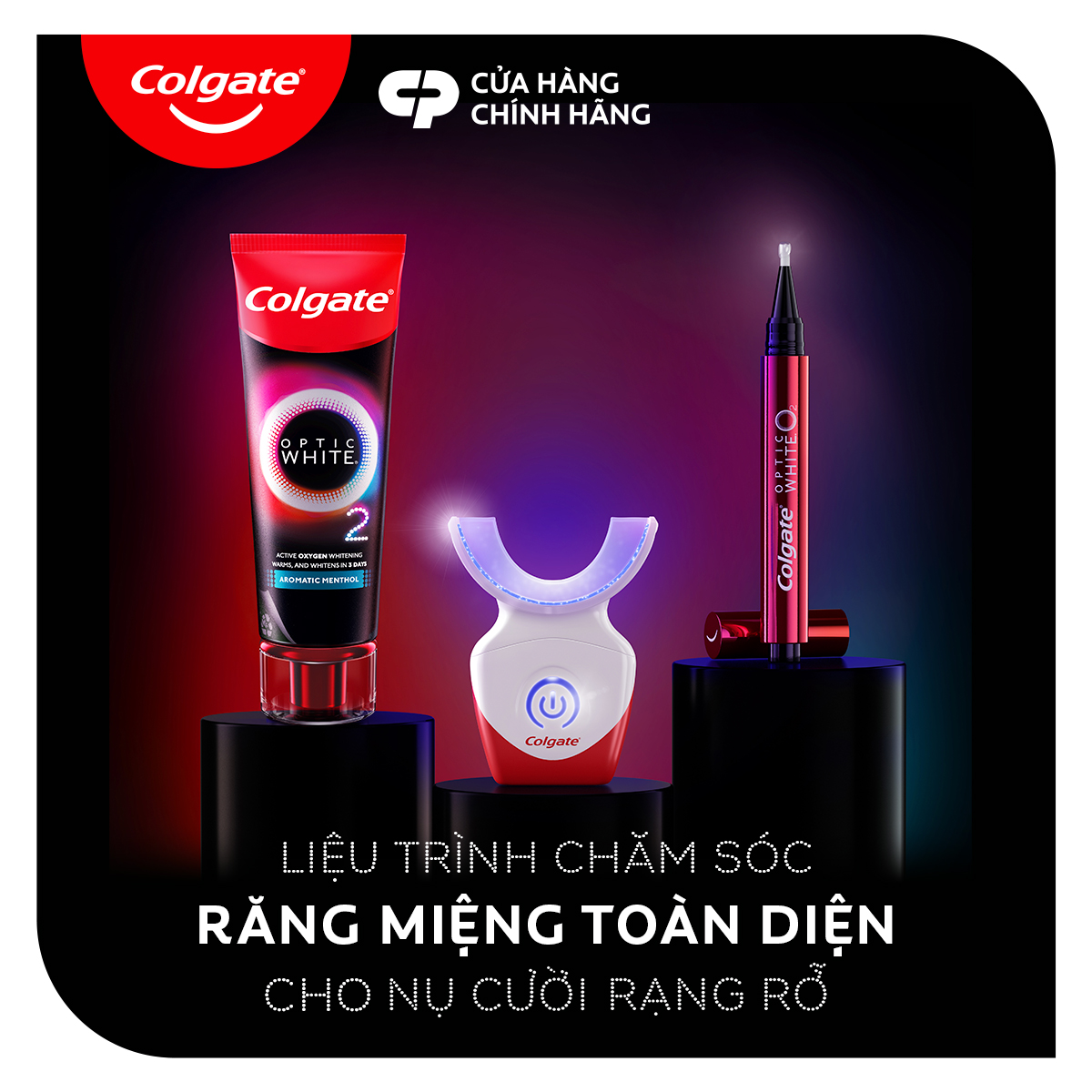 Bút làm trắng răng Colgate Optic White O2 2,5ML