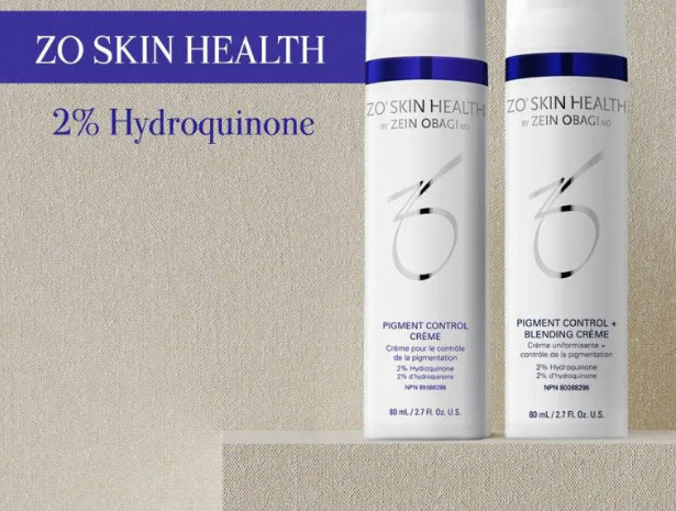 Bộ gồm 2 sản phẩm hỗ trợ giảm nám , làm trắng da, mờ nám pigment control crème + blending 2% hq