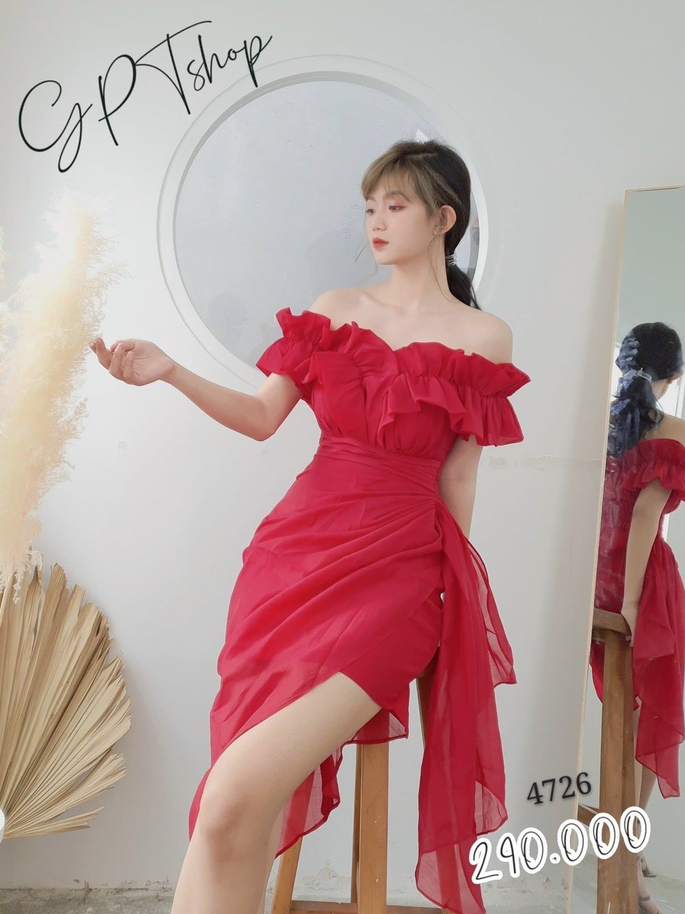 Đầm voan xốp đủ màu hang thiết kế xinh lunh linhld22