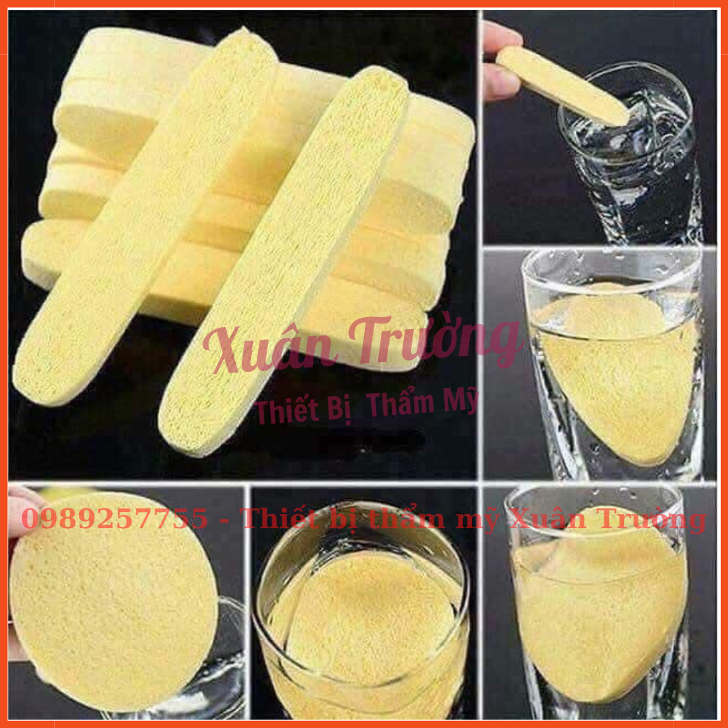 Cây 240 miếng bông mút rửa mặt Chivey (20 gói nhỏ)