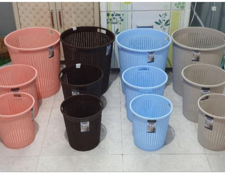 Sọt tròn đan hàn quốc nhựa Duy Tân