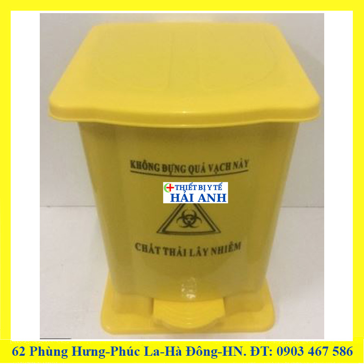 Thùng Rác Nhà Bếp,Y tế,Có Đạp Chân