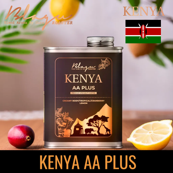 [Premium] Cà Phê Blagu Hạt Đã Rang Kenya AA Plus - Light Medium - 250g