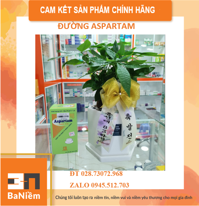ĐƯỜNG GÓI ASPARTAM