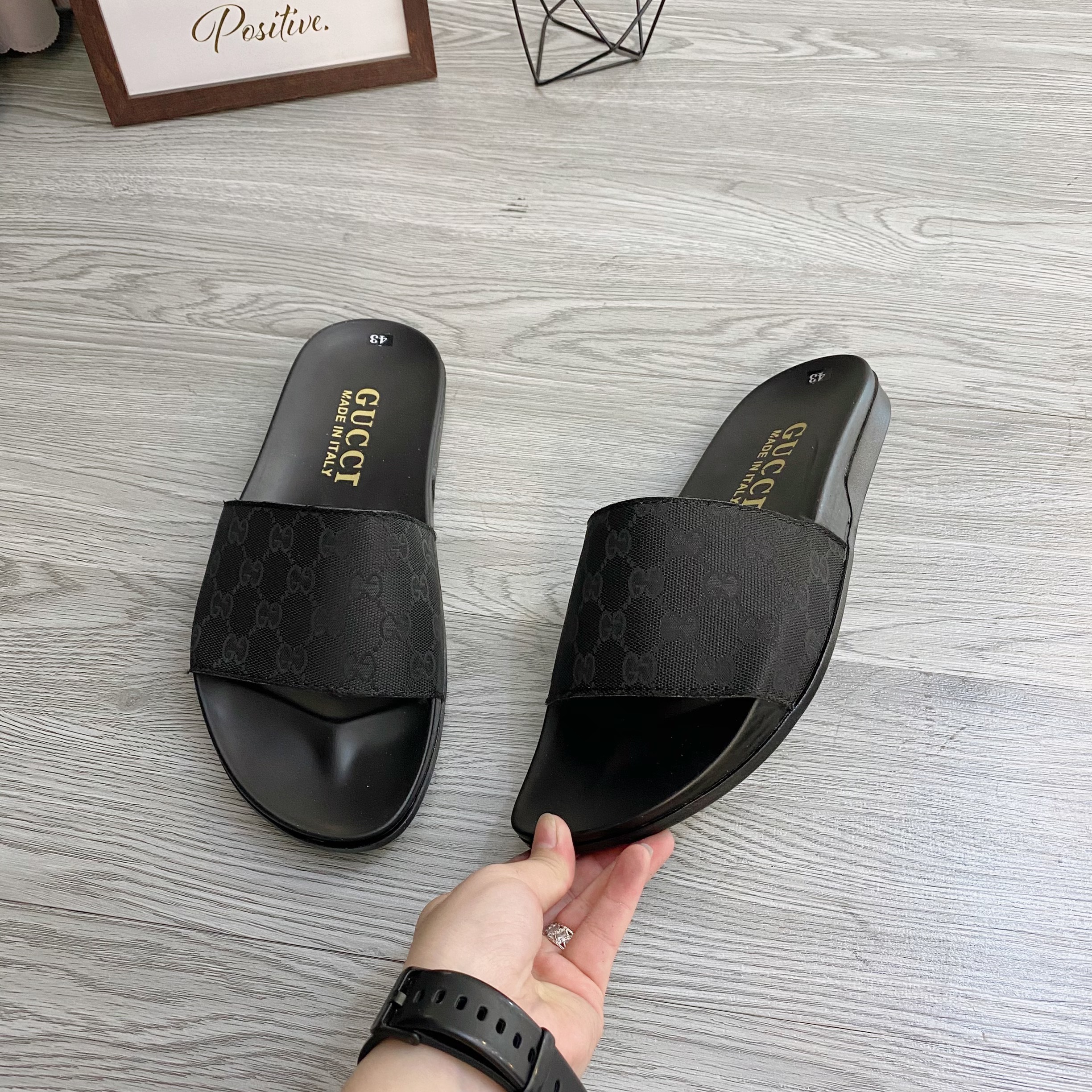 [HCM][FREE SHIP] Dép Nam Quai Ngang Cao Cấp