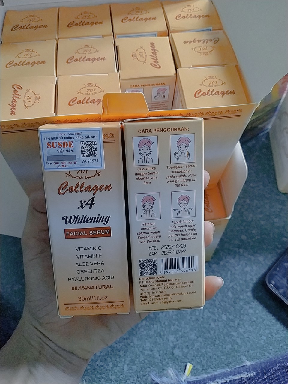 SERUM COLLAGEN PLUS VIT E 701
