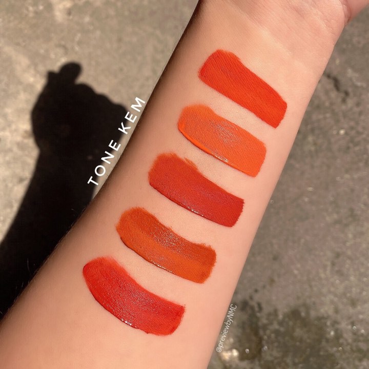 Set 10 cây son Đào Peach  KISS BEAUTY Rẻ hết hồn mà chất bao đẹp, bảng màu bao dễ xài Một sét gồm 10 cây son: điểm đặc biệt của em này là có 5 cây son kem và 5 cây son thỏi