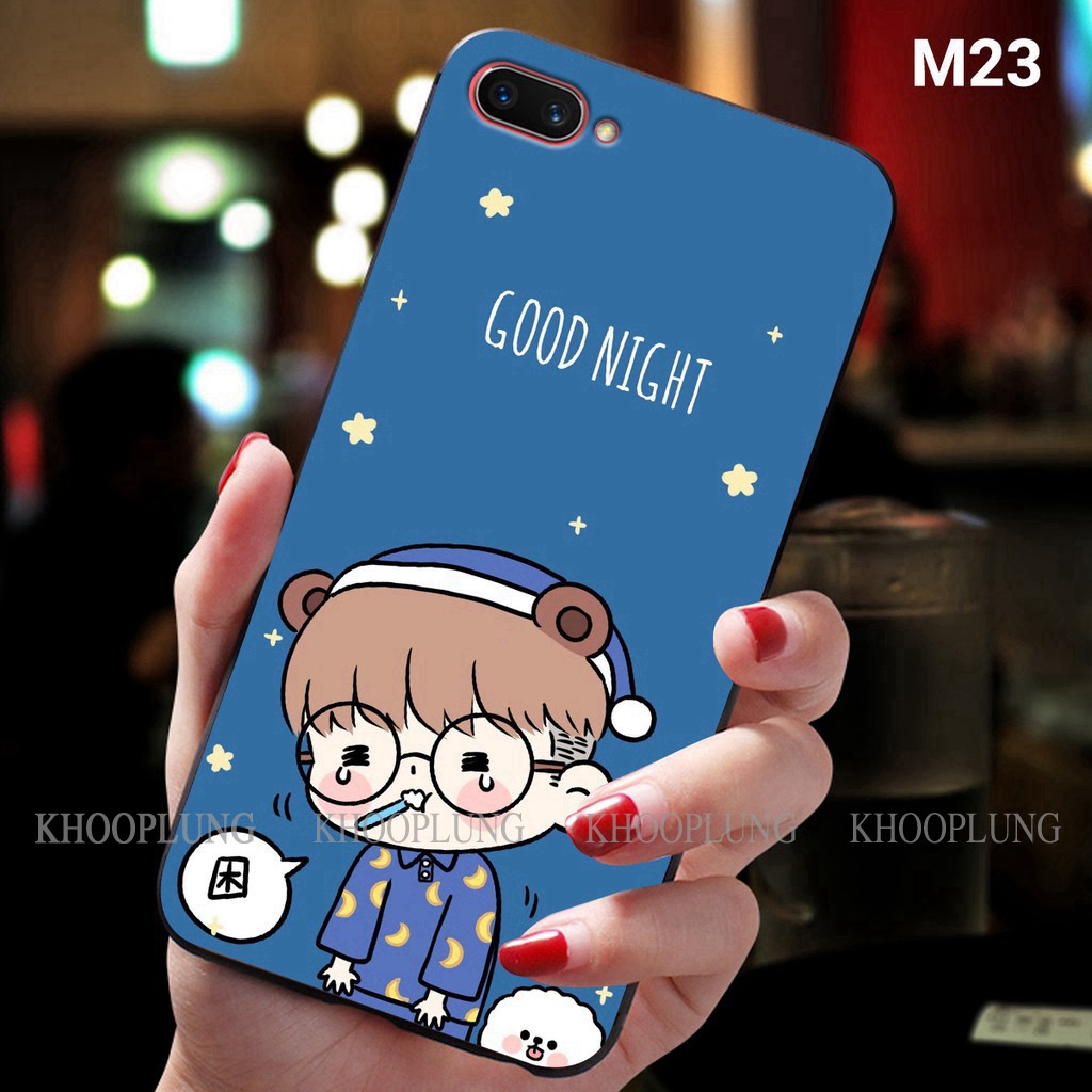 Ốp lưng OPPO A3S - A1K in hình cặp đôi dễ thương - ốp lưng đôi