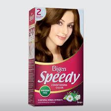 Nhuộm Tóc Bigen Speedy số 2 Nâu Hạt Dẻ Ánh Vàng