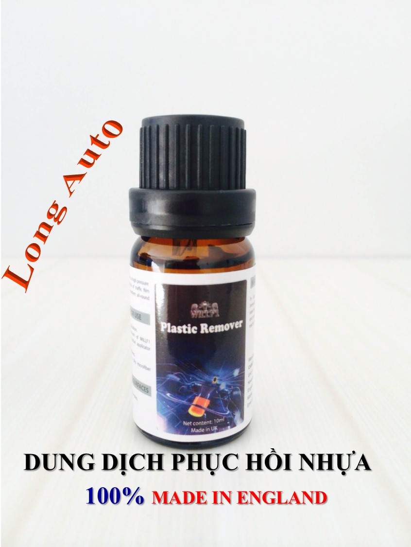 [HCM]Dung dịch phục hồi nhựa bạc màu Plastic Remover 10ml