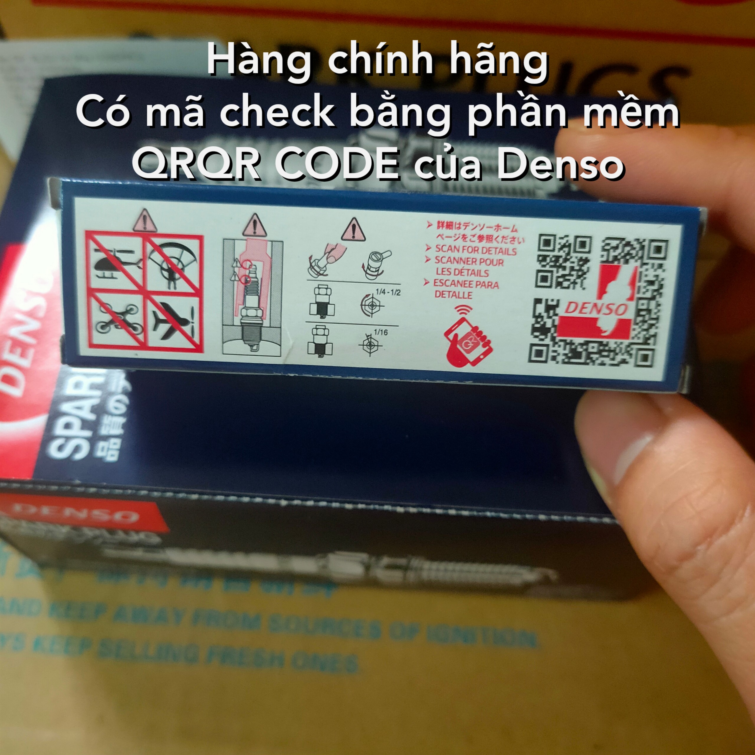 BUGI DENSO CHÂN DÀI U22ES GẮN AB PCX WAVE 110 WINNER EXCITER...