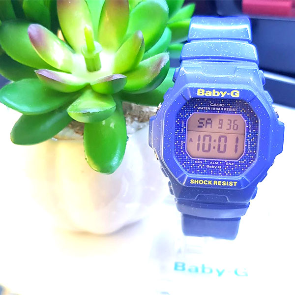 Đồng Hồ Casio Nữ Baby-G Bg-5600gl-2dr (Xanh Dương)