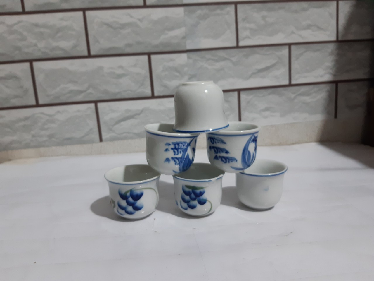 Chum / Tách Trà mẫu Xưa Dân Dã 