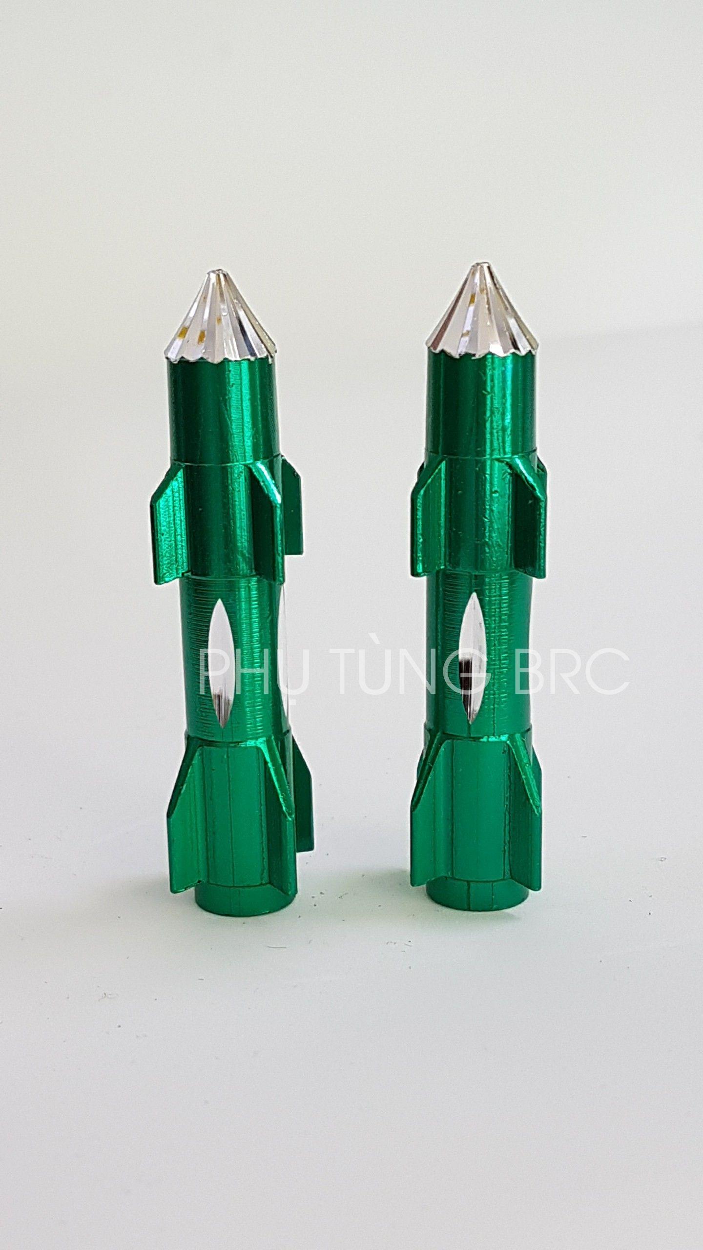 Đầu chụp đủa thắng xe máy kiểu hỏa tiễn ( 2 chiếc ).