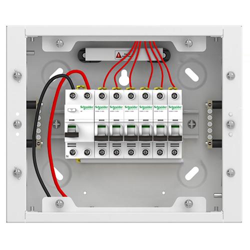 Tủ điện kim loại âm tường 12 module Acti9 - Schneider Electric - A9HESN12