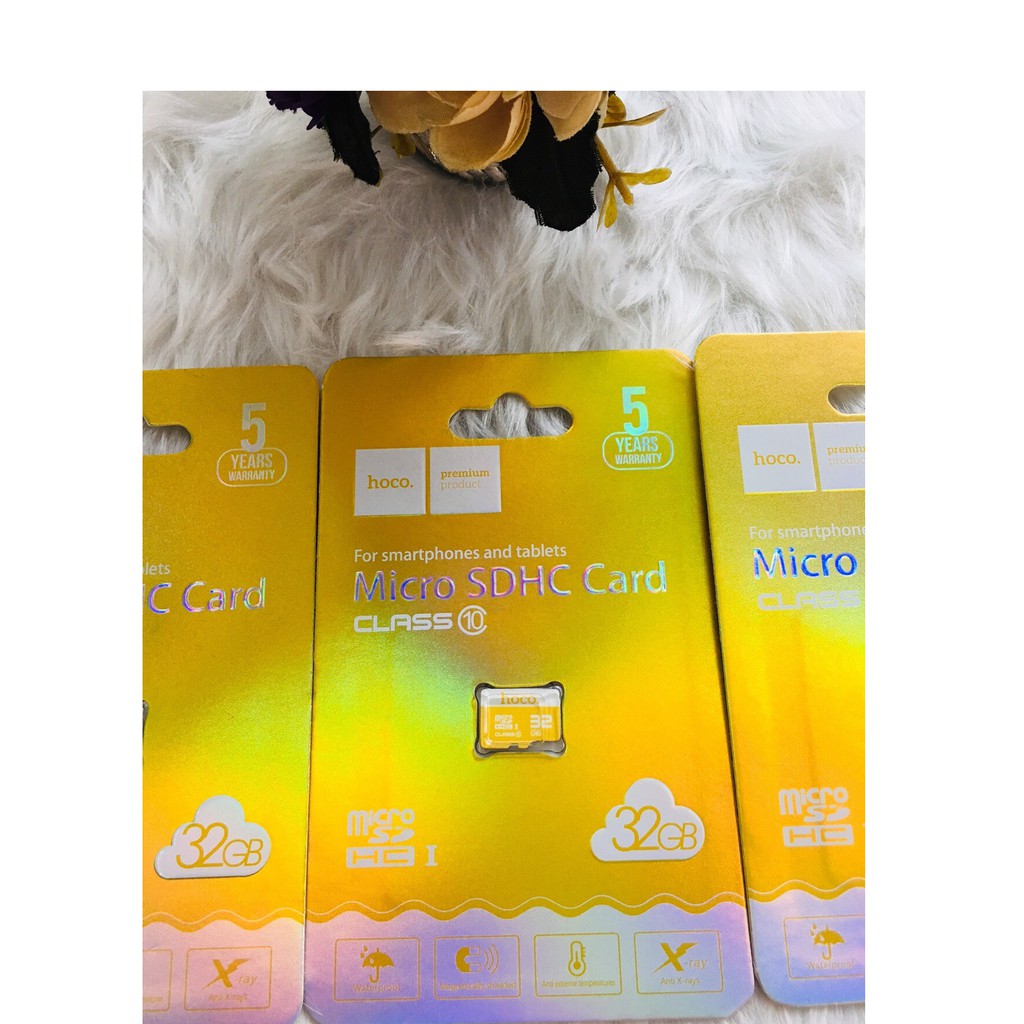 Thẻ nhớ Hoco 32Gb Class 10 tốc độ cao (hàng chính hãng, BH 5 năm)