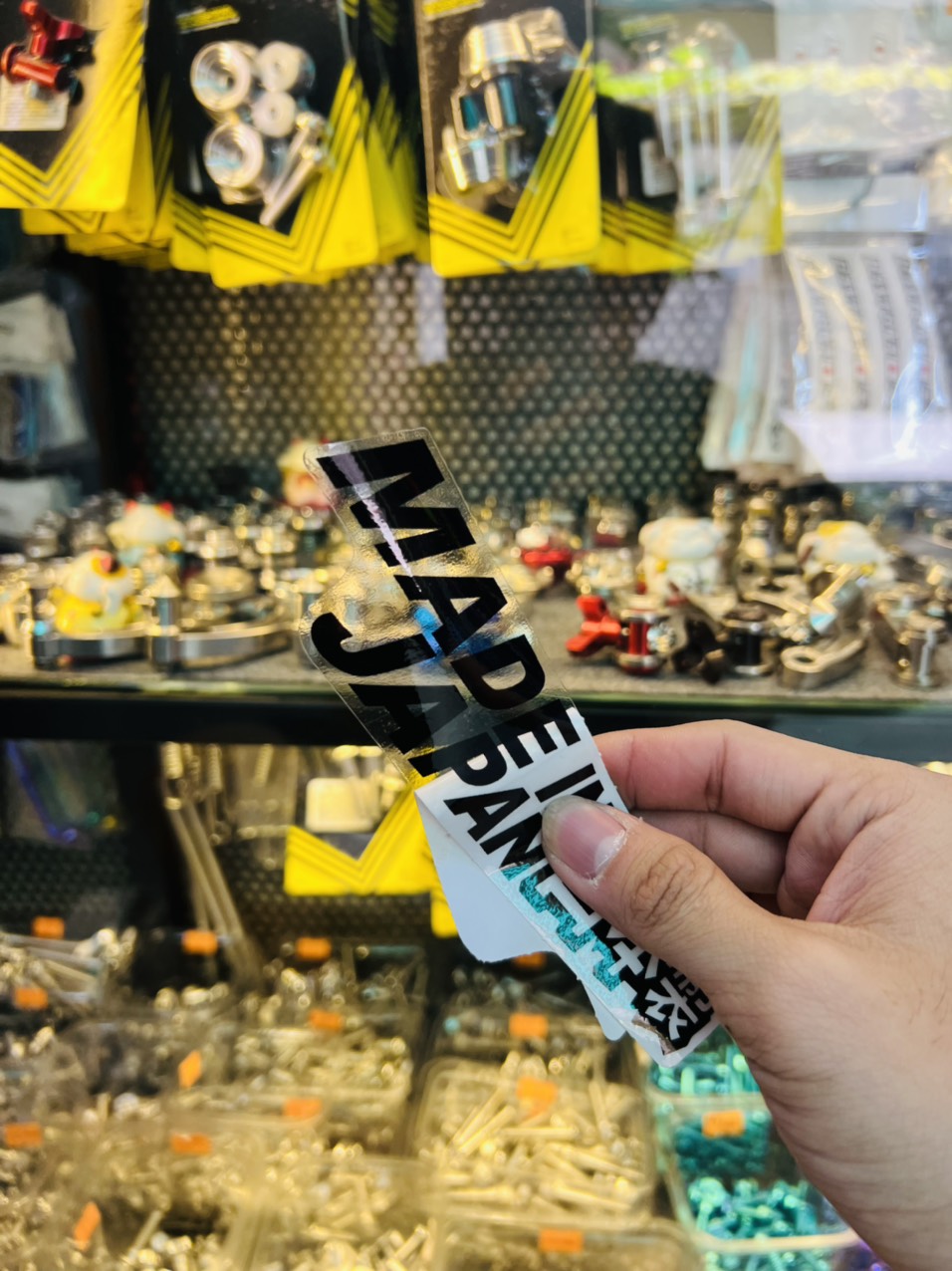 Tem Sticker MADE IN JAPAN - Decal Trang Trí