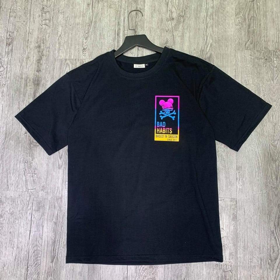 [YoloBoutique] ÁO THUN BAD HABITS JUNGLE UNISEX (ĐEN, TRẮNG)