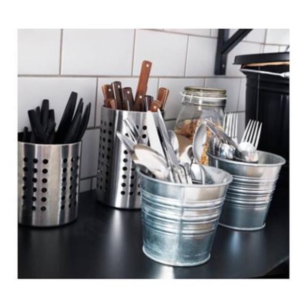 Ống Cắm Thìa Dĩa Đũa Inox Ordning Ikea