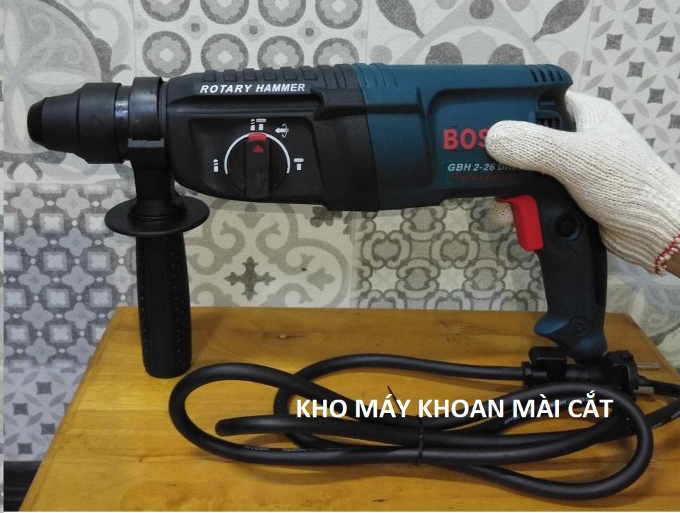 MÁY KHOAN ĐỤC BÊ TÔNG 3 CHỨC NĂNG BOS.226 DRE - MÁY KHOAN LỚN CHUYÊN KHOAN BÊ TÔNG - KHOAN  SẮT - KHOAN GỖ - KHOAN CHUYÊN DỤNG CHO THỢ - MÁY KHOAN SỬA CHỮA TRONG GIA ĐÌNH