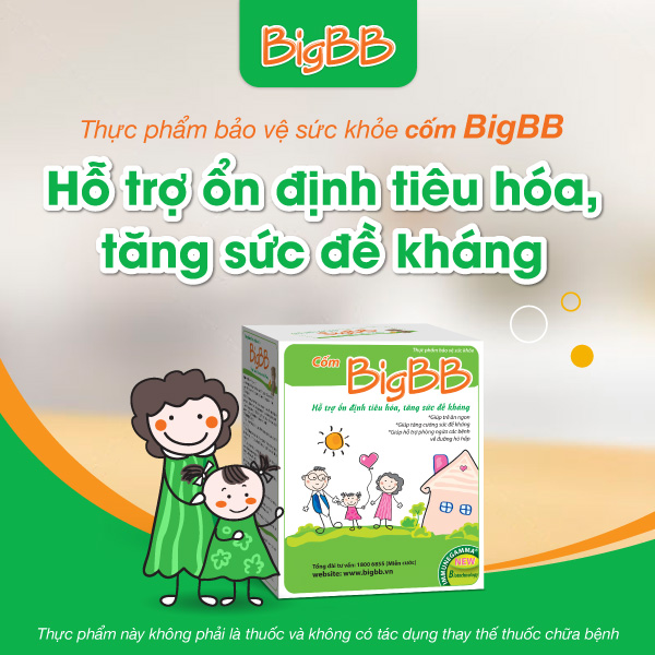 [GIÁ RẺ] BigBB Cốm giúp trẻ ăn ngon hơn hộp 16 gói