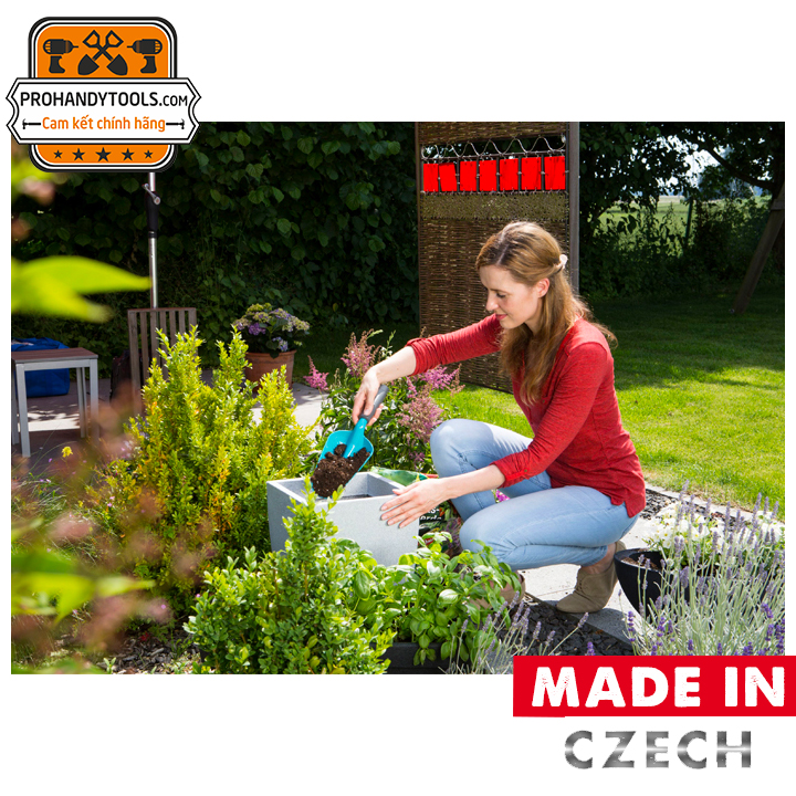 Xẻng Lưỡi Rộng 12cm Gardena 08953-20