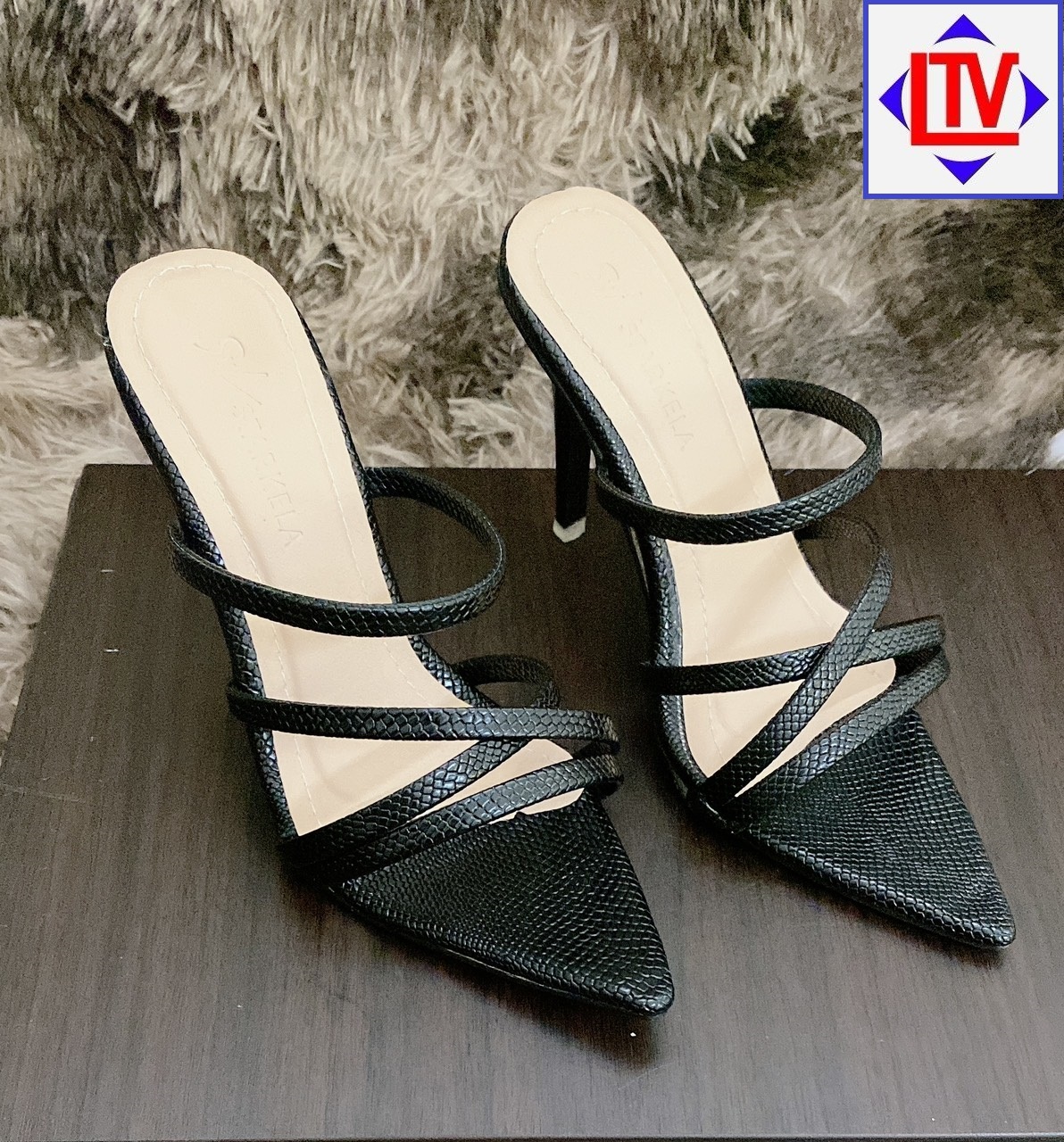 Dép cao gót nữ cao 9p siêu xinh