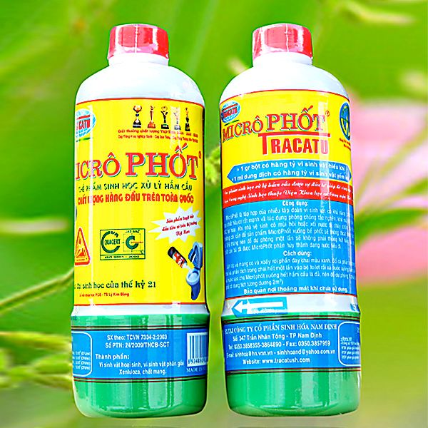 Xử lý hầm cầu Micro phốt chai 500ml