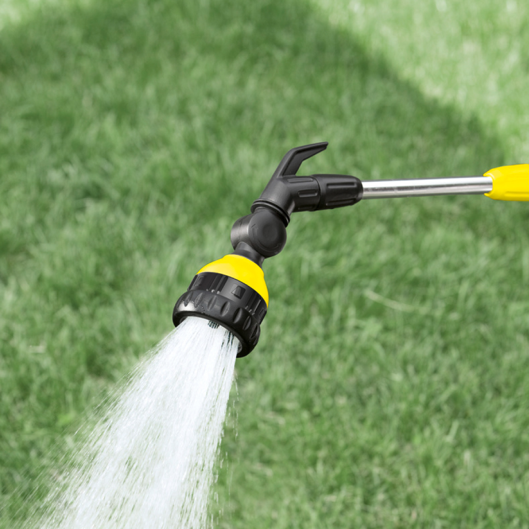Karcher steel gardening spray Rod, composed of 6 adjustable water jet, flexible length adjustment