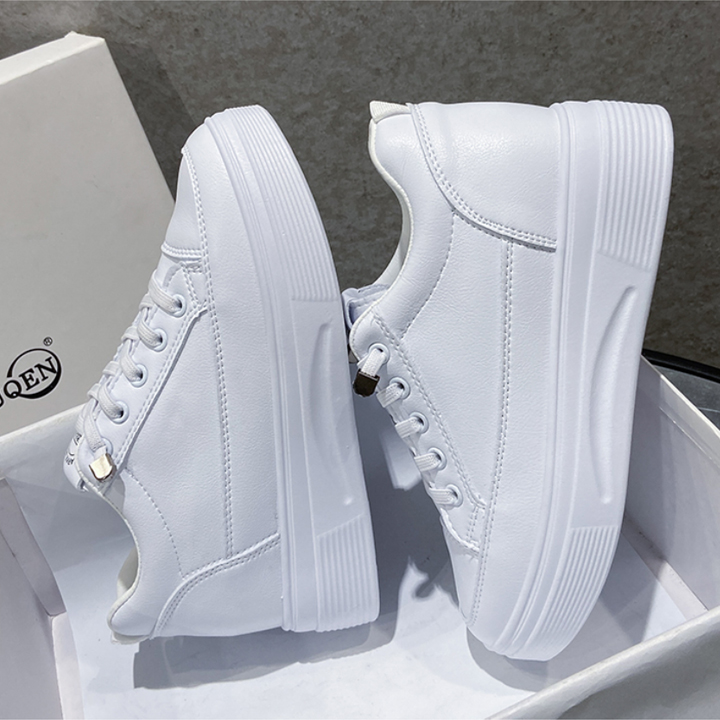 Giày Sneakers độn đế 6cm chất da pu êm nhẹ PS339
