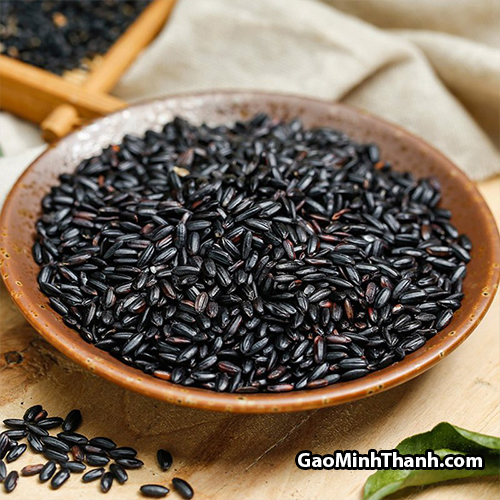 Gạo Lứt Đen Dẻo Thơm (Túi 1kg)