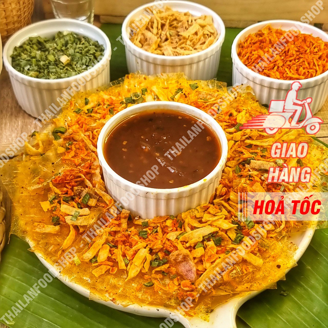 Bánh Tráng Thập Cẩm Sốt Me