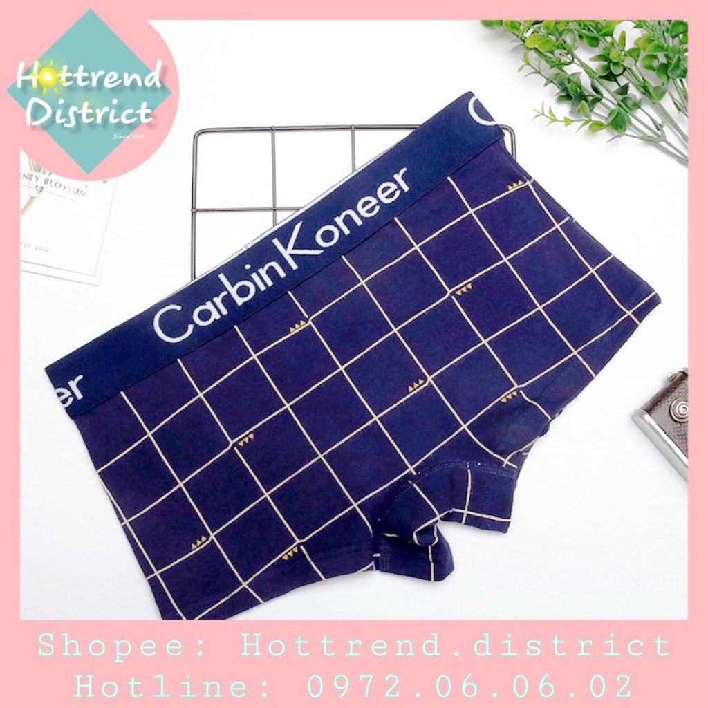 [SẴN] Quần boxer nữ / tomboy hoạ tiết basic