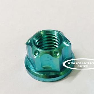 2 Ốc Tán TiTan GR5 6Li Xanh Lục Bảo (100%Titan)