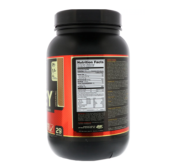 Optimum Nutrition Gold Standard 100% Whey Protein 2lb - 900g