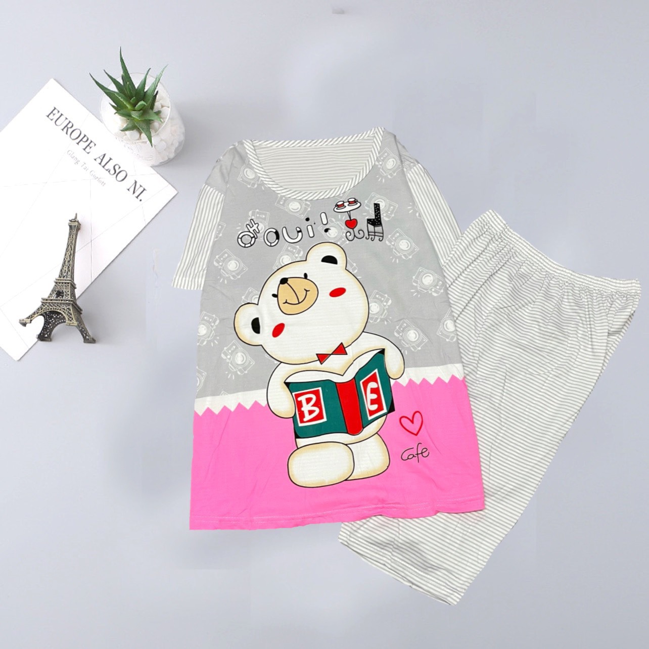 Đồ bộ thun lửng hoạt hình quảng châu. Đồ bộ thun lửng quảng châu hoạt hình. Đồ bộ lửng thun hoạt hình quảng châu. Đồ bộ lửng thun quảng châu hoạt hình. hongduyen_2188