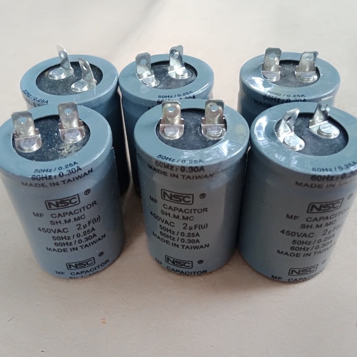 (Tụ dầu ) tụ điện tròn 2uf ;2,5uf; 3 uf; 4 uf ; 5 uf