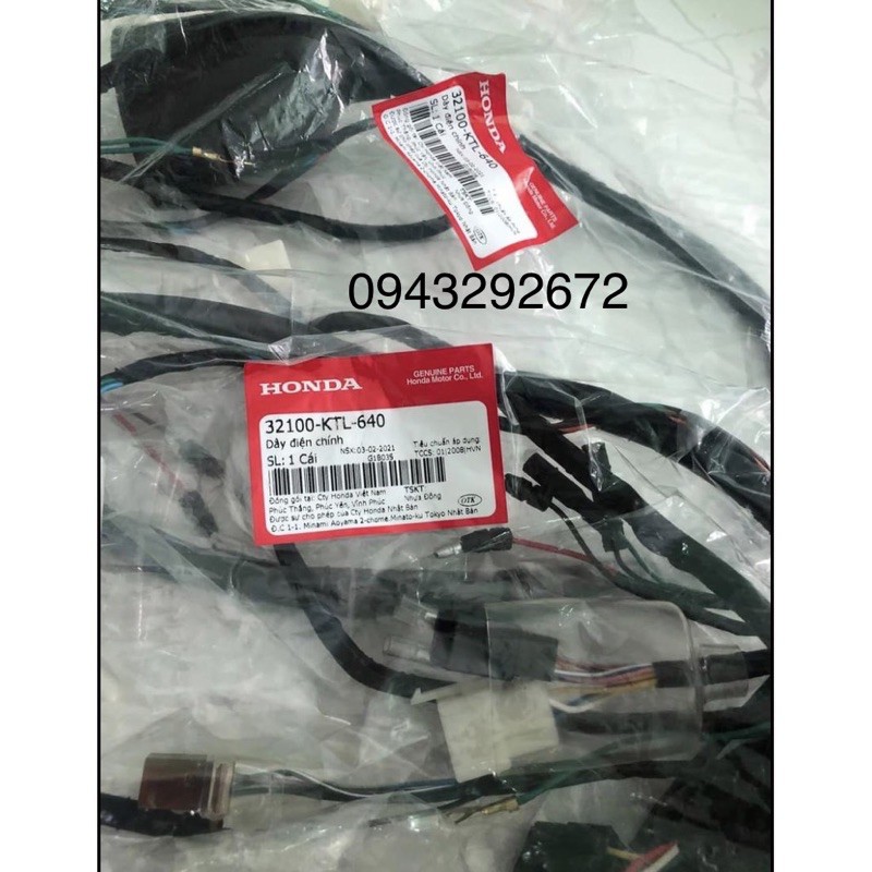Dây Điện Wave 100 (Alpha "A") Honda (32100KTL640)