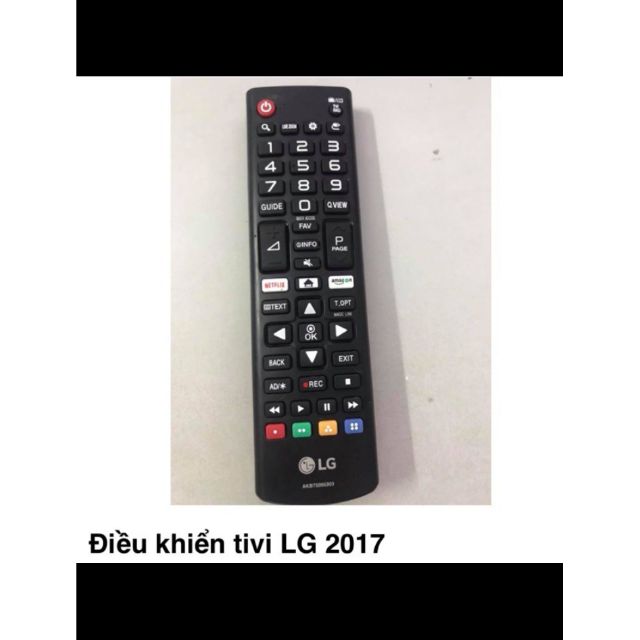 Điều khiển tivi lg smat 2017mới nhất.