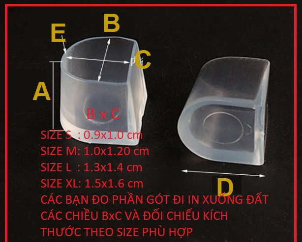NÚT BỌC GÓT GIÀY CAO GÓT NÚT BỌC GÓT GIÀY KHIÊU VŨ 1 BỘ 19K