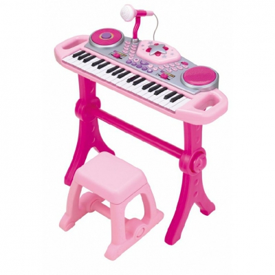 Đồ chơi đàn piano cho bé kèm mic và bàn DJ Winfun 2068 - Đồ chơi phát triển năng khiếu âm nhạc cho bé